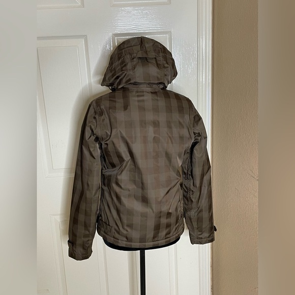 - Burton Duchess Women’s Plaid Brown Jacket Faux Fur XS​​​​​​​​​​​ - Picture 2 of 14